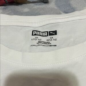PUMA Classic White Tee